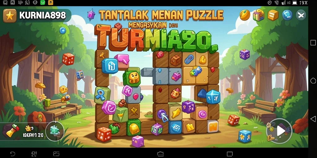 Tampilan gameplay KURNIA898 yang seru dan menantang.