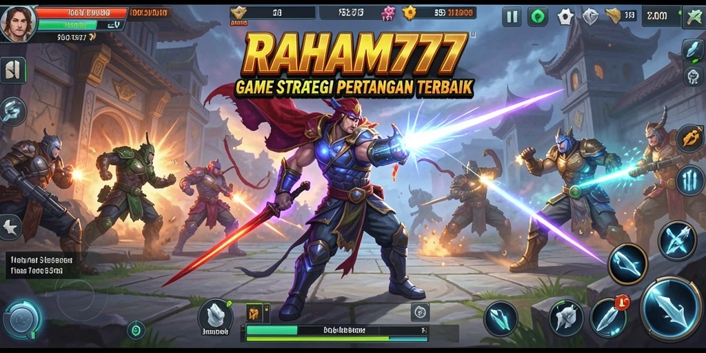 Tampilan gameplay RAHAM777 yang seru dan strategis.
